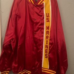 Vintage US Marines nylon jacket. Made in USA